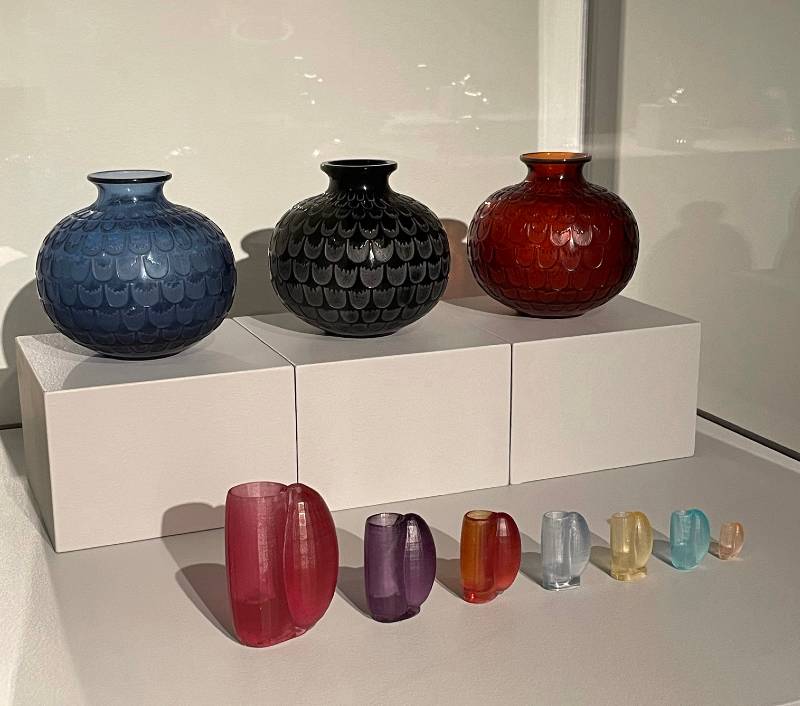 line up of vessels by angela thwaites